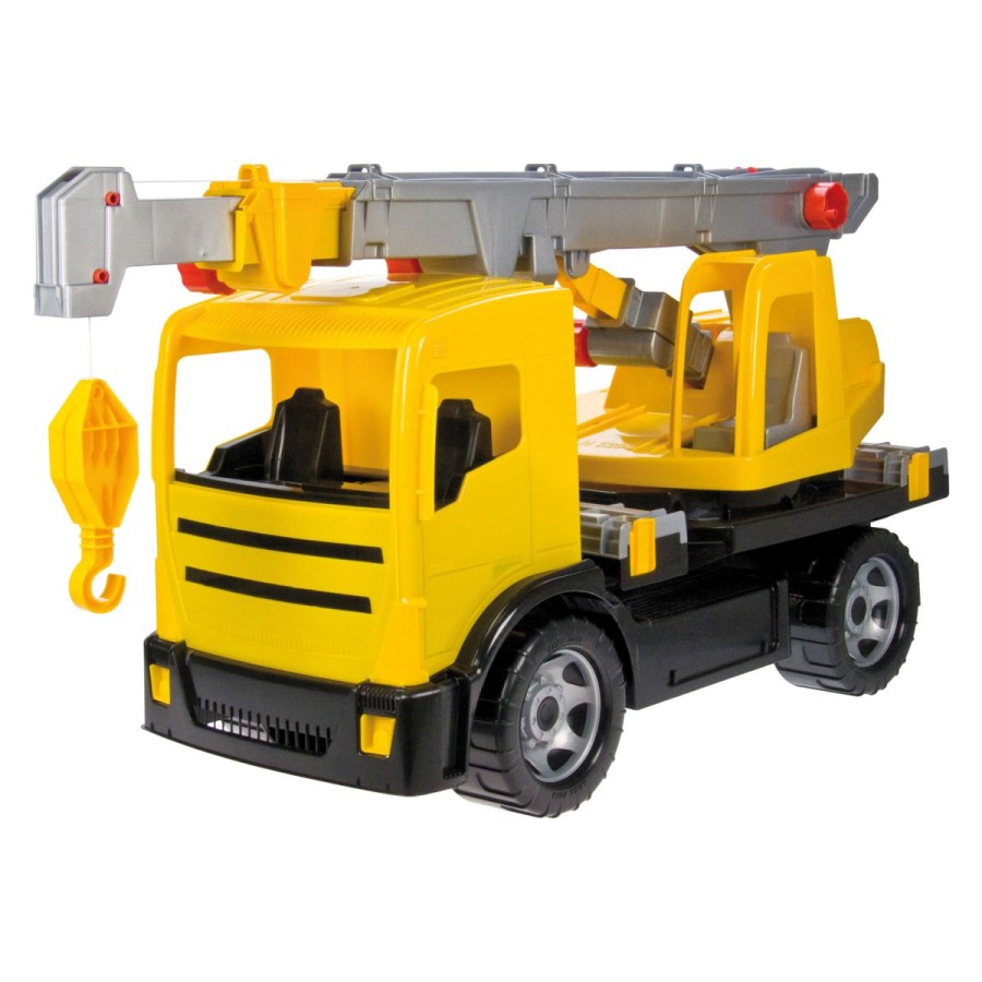 Igrača: LENA® GIGA TRUCKS tovornjak z žerjavom