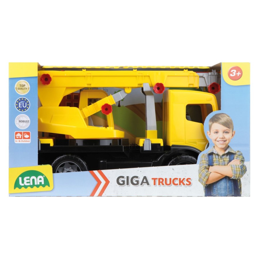 LENA® GIGA TRUCKS tovornjak z žerjavom