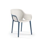 Gostinski stol - Atra - Cool gray / Sax blue - Tilia