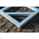 DODATKI ZA KOVINSKE HIŠKE GLOBEL TALNI OKVIR GLOBEL 8X6 D234 X Š175 CM (F86GAL)