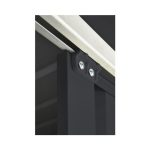 KOVINSKA VRTNA HIŠKA GLOBEL DREAM 108 ANTRACIT Š296 X G238 X V203 CM - slika 3