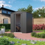 KOVINSKA VRTNA HIŠKA GLOBEL DREAM 65 ANTRACIT Š172 X G144 X V193.5 CM - slika 7