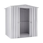 KOVINSKA VRTNA HIŠKA GLOBEL DREAM 65 SREBRNA Š172 X G144 X V193.5 CM - slika 2