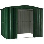 KOVINSKA VRTNA HIŠKA GLOBEL DREAM 88 ZELENA Š234 X G238 X V198 CM