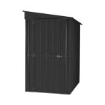 KOVINSKA VRTNA HIŠKA GLOBEL LEANTO 56 ANTRACIT Š145 X G172 X V204 CM - slika 2
