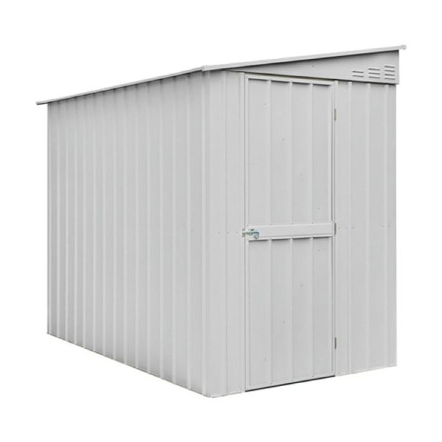 KOVINSKA VRTNA HIŠKA GLOBEL LEANTO 58 SREBRNA Š145 X G234 X V204 CM