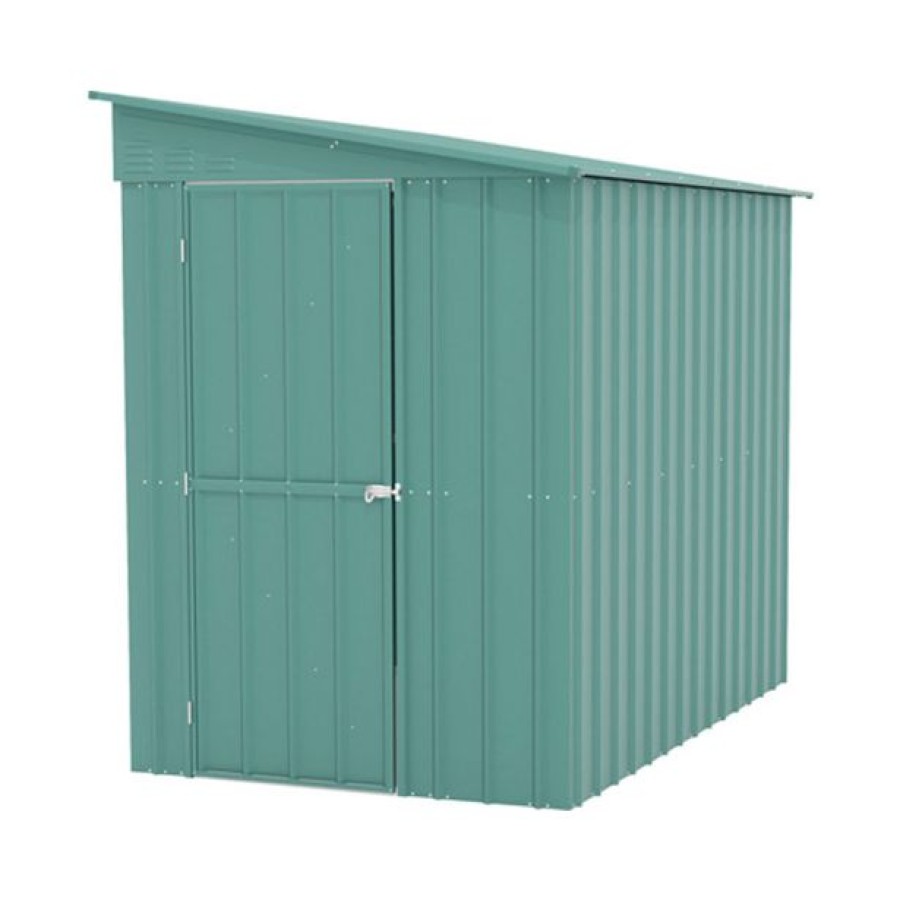 KOVINSKA VRTNA HIŠKA GLOBEL LEANTO 58 ZELENA Š145 X G234 X V204 CM