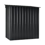 KOVINSKA VRTNA HIŠKA GLOBEL SKILLION 64 ANTRACIT Š172 X G113 X V199 CM - slika 4