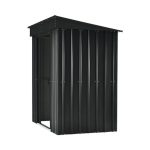 KOVINSKA VRTNA HIŠKA GLOBEL SKILLION 64 ANTRACIT Š172 X G113 X V199 CM - slika 5