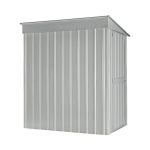 KOVINSKA VRTNA HIŠKA GLOBEL SKILLION 64 SREBRNA Š172 X G113 X V199 CM - slika 2