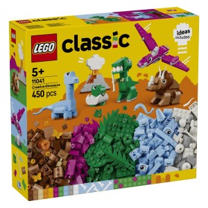 Lego® Classic Ustvarjalni dinozavriPripravite se na divje pustolovščine s svojimi najljubšimi dinozavri! Zgradite svojega lastnega T. rexa