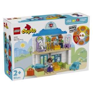 Lego® Duplo® Prvič: Obisk pri zdravnikuMalčki se pridružijo fantku