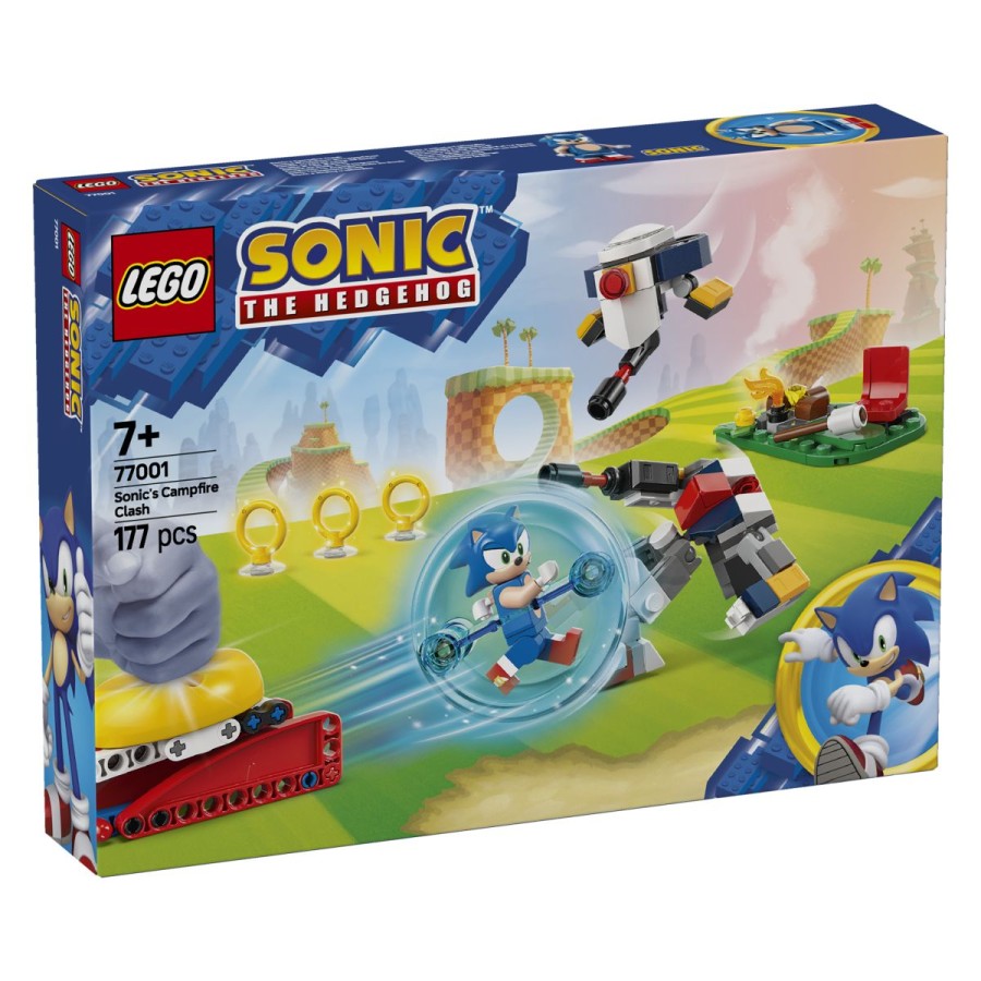 LEGO® Sonic Sonic se spopade ob tabornem ognjuPridruži se Sonicu