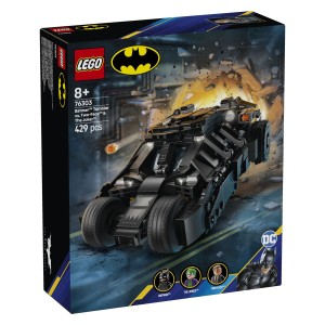 Lego® Super Heroes Batmanov™ Tumbler proti Two Faceu™ in Jokerju™Joker™ in Two-Face™ sta se povezala in mesto Gotham™ preplavila z zločinom in kaosom! Zavihti Bat-Signal™ na njegovo mesto