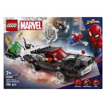 zlikovec pobegne v venomiziranem avtu z močnim motorjem – trezor pa vleče kar za seboj! Spider-Man zaniha v akcijo