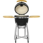 ŽAR NA OGLJE BIVA KERAMIČNI ŽAR 45 CM ČRN - slika 2