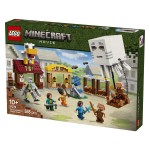 Pujslini napadajo vas iz prakazenskega balona! Disk so izstrelili v vodnjak na glavnem trgu. Potreboval boš vse svoje spretnosti Minecraft® in pomoč železnega golema