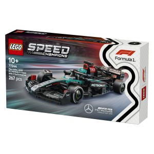 Zapodi se po dirkalni stezi Formula 1® za vznemirljivo akcijo z dirkalnikom Mercedes-AMG PETRONAS F1® Team. Zberi