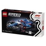 Razišči svoje navdušenje nad dirkami Formula 1® s kompletom za sestavljanje za odrasle LEGO® Hitrostni prvaki Dirkalni avtomobil Visa Cash App RB VCARB 01 F1®. Zberi