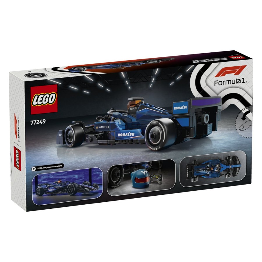 postavi na ogled in dirkaj z modelom LEGO® Hitrostni prvaki z avtentičnimi dizajnerskimi podrobnostmi dirkalnika