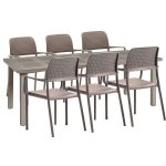 Miza LEVANTE 160 - Tortora - slika 9