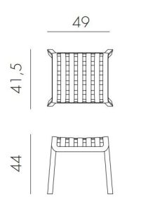 Stolček POGGIO, Agave - slika 6