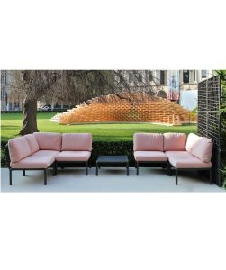 Vrtna garnitura KOMODO, Antracit - Grigio - slika 12