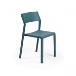 Vrtni stol TRILL brez naslona, več barv-Ocean blue - slika 2