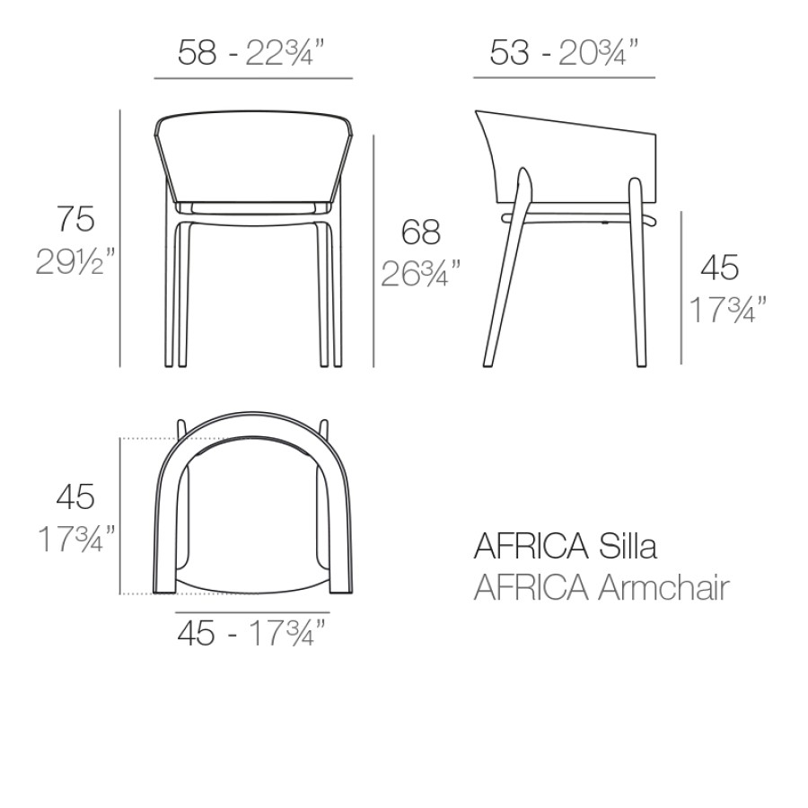 gostinski stol Africa