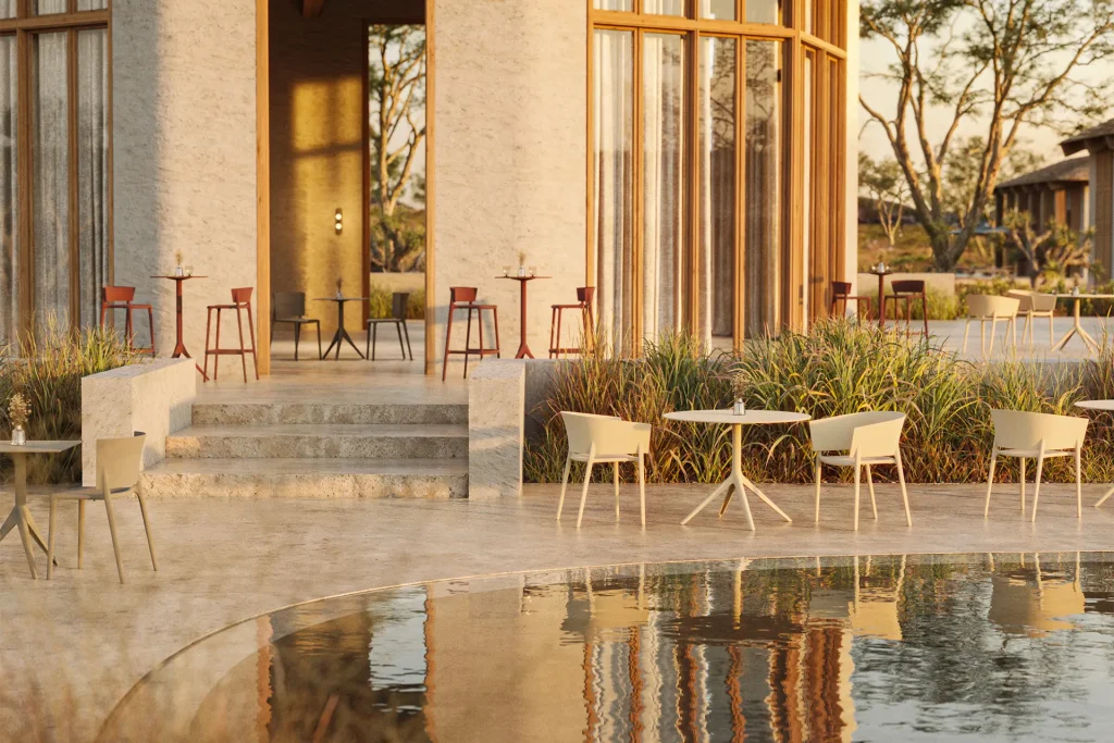 Gostinski stoli - Vondom gostinski stol Africa collection Africa stol - Afrika stol