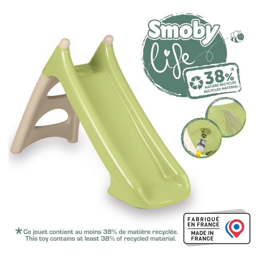 spust 90 cm 125 x 50 x 75 cmTobogan XS je primeren za otroke že od drugega leta starosti naprej.Ergonomska oblika