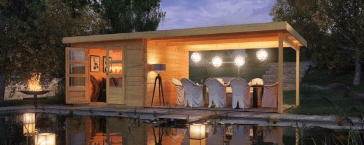 Vrtne hiše, lope in nadstreški