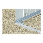 DODATKI ZA KOVINSKE HIŠKE BIOHORT 222X150X4CM ALUMINIJASTI TALNI OKVIR 3