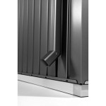 DODATKI ZA KOVINSKE HIŠKE BIOHORT SET CEVI ZA DEŽEVNICO 182 CM TEMNO SIVA