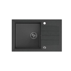 GRANITAL POMIVALNO KORITO QUADRON PETER 111 ČRN