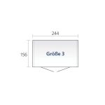 KOVINSKA VRTNA HIŠKA BIOHORT 244X156 CM EVROPA 3 - slika 2