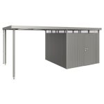 KOVINSKA VRTNA HIŠKA BIOHORT 275X275 CM HIGHLINE H4 DVOJNA VRATA - slika 2