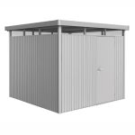 KOVINSKA VRTNA HIŠKA BIOHORT 275X275 CM HIGHLINE H4 ENOJNA VRATA