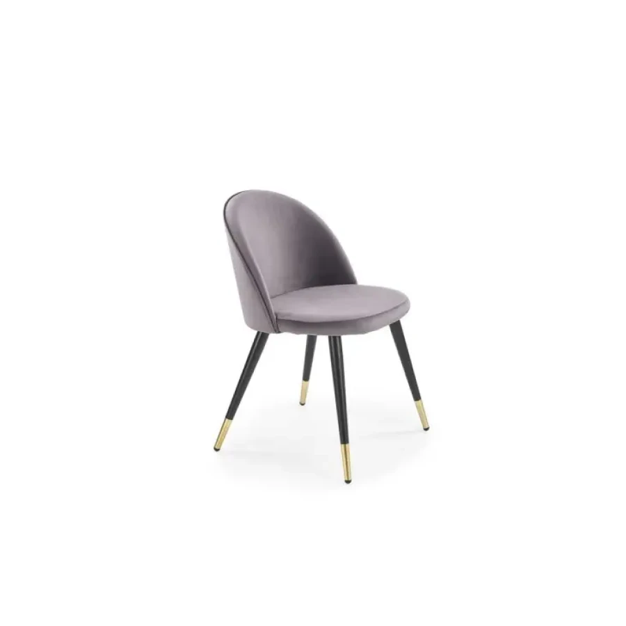 Kuhinjski stol IGLU2 je eleganten in stilski stol za vsako jedilnico. Nogice so stabilne in trpežne, saj so narejene iz kovine v črni barvi. Eleganten videz