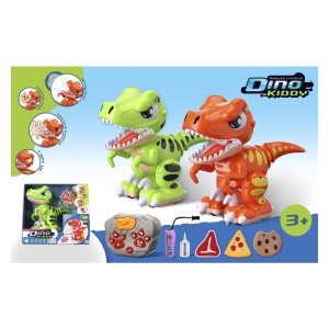 Aqua Quest Dinozaver z daljincemKiddy Dinozaver na daljinsko vodenje-opis izdelka:Baterijski dinozaver na daljinsko vodenje z 2