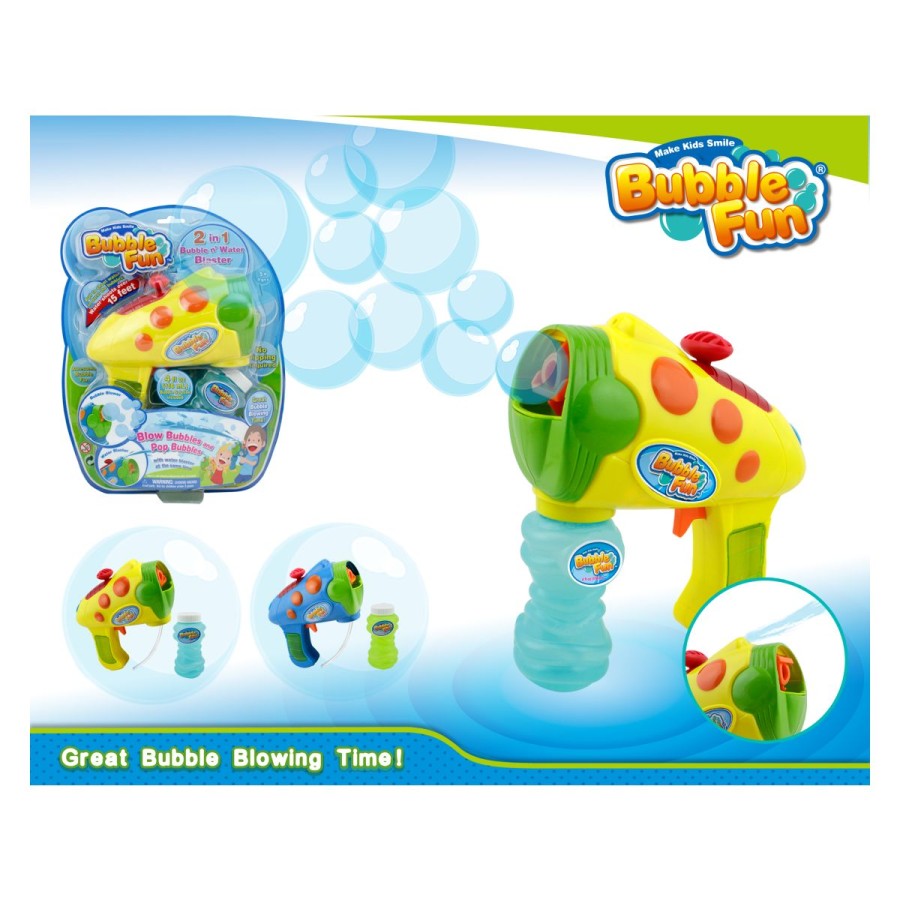 Bubble Fun Milni mehurčki in vodna pištola 2v1