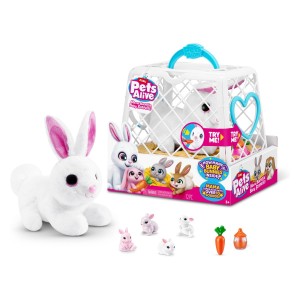 Zuru pliš zajčica Pets Alive Mama Bunny
