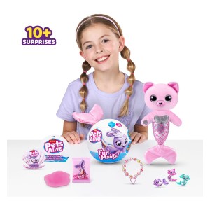Zuru pliš Pets Alive Furmaids sort