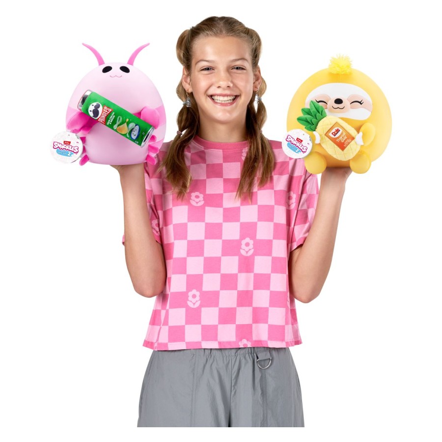 ki je priložen vašim najljubšim mini znamkam iz pliša! Vsak prigrizek ima kratek opis