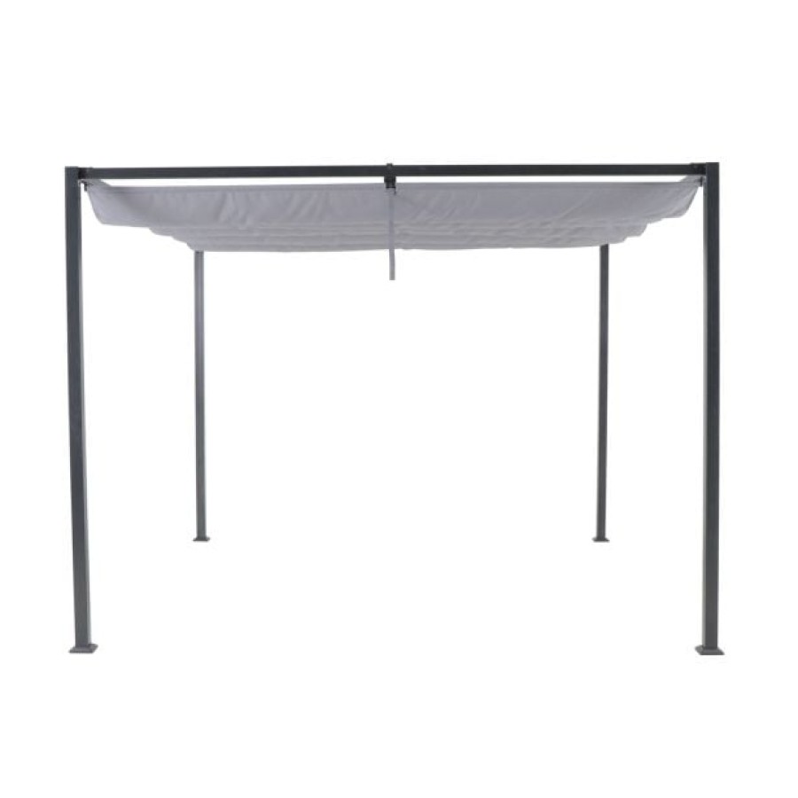 PERGOLA NATERIAL HORALI STEEL 300X300 ZLOŽLJIVA STREHA