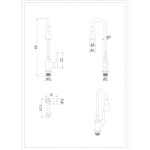 PIPA KUHINJSKA INTER CERAMIC HAVANA CINK/MEDENINA KROM/SIVA - slika 3