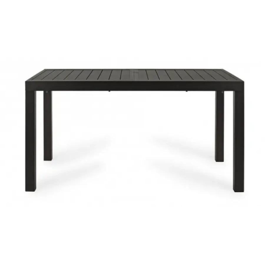 Raztegljiva vrtna miza HILDE 140-210X77LH32 antracit je narejena iz aluminija, prašno barvana (poliester). Material: - Aluminij Barve: - Antracit Dimenzije: