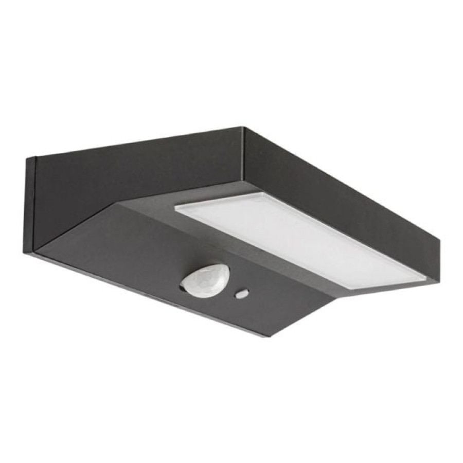 SOLARNA VRTNA SVETILKA RABALUX KORANA 6W L10CM ČRNA