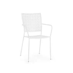 Zložljiv vrtni stol LIZETTE bela je narejen iz jekla z mat zaključkom. Material: - Jeklo Barva: - Bela Dimenzije: širina: 54cm globina: 55cm višina: 89cm