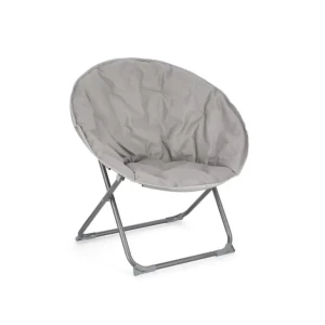 Vrtni stol z blazino LUNA POLY ROCK siva ima jekleno konstrukcijo za zunanjost. Ima podloženo tkanino iz poliestra in je zložljiv. Material: - Jeklo -